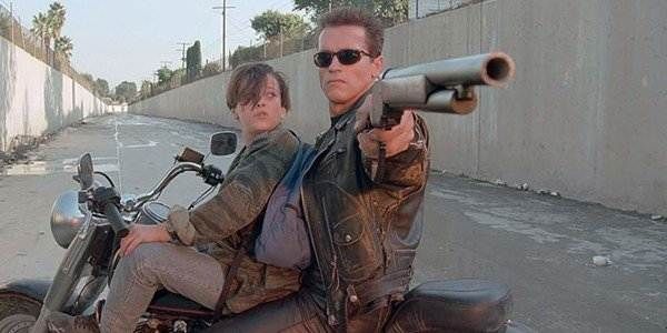 Terminator 2: Judgement Day, Arnold Schwarzenegger, Linda Hamilton