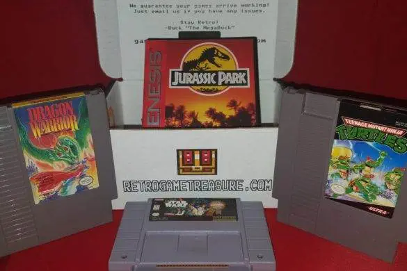 Retro Game Treasure Box